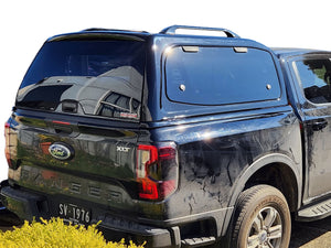 Painted Ford RANGER RA (NEXT GEN) DC 2022+ V2 Steel Canopy with Lift-Up Side Windows