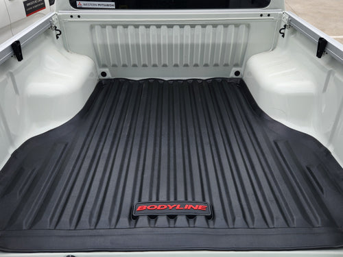 Mitsubishi TRITON MV 2024+ UTE TUB MAT - Heavy Duty Moulded Rubber Mat (for Spray & Naked tub)