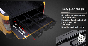 Mazda BT50 DC (UP, UR) 2012-2020 Weatherproof Drawer System