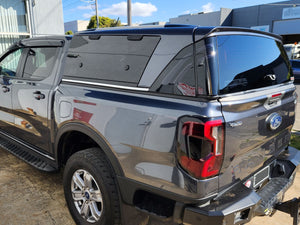 Painted Ford RANGER RA (NEXT GEN) DC 2022+ TL1 Steel Canopy with Lift-Up Side Windows