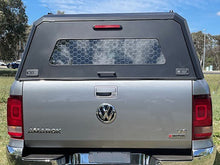 VW AMAROK DC 2010-2022 BLACK TITAN HYBRID CANOPY - Stainless Steel Alloy Modular