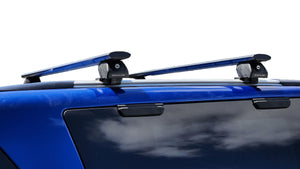 BLACK CROSS BAR for FLUSH RAILS (TL1 Canopies & European Vehicles) - 1 BAR