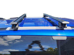 BLACK CROSS BAR for FLUSH RAILS (TL1 Canopies & European Vehicles) - 1 BAR