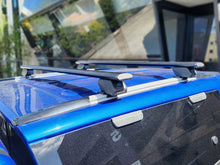 BLACK CROSS BAR for FLUSH RAILS (TL1 Canopies & European Vehicles) - 1 BAR