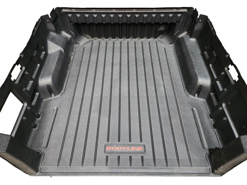 VW AMAROK (All New) DC 2023+ UTE TUB MAT - Heavy Duty Moulded Rubber Mat (for Factory Plastic Tub Liner)