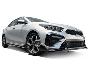 KIA CERATO 2019-2021 AIR DESIGN Air Curtains (Sedan/Hatch) - SATIN BLACK